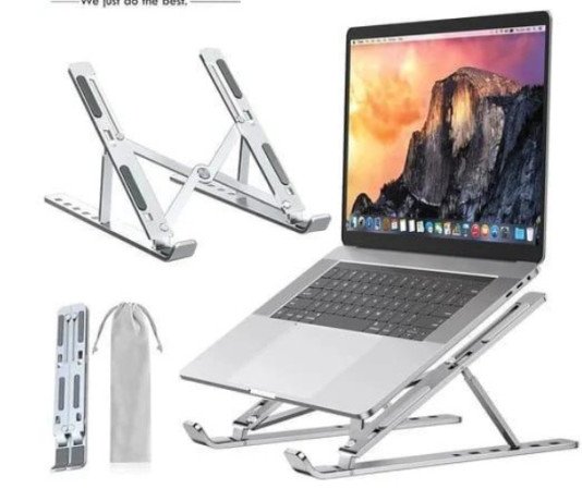 premium-full-aluminum-laptop-stand-best-quality-foldable-adjustable-portable-ergonomic-laptop-holderbracket-for-desk-bed-multi-color-options-big-0